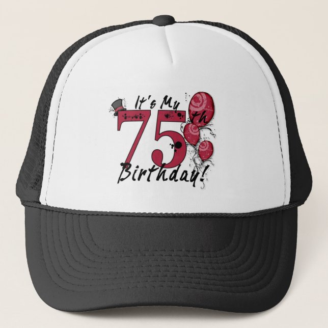 C'est mon casquette à 75e anniversaire (Devant)