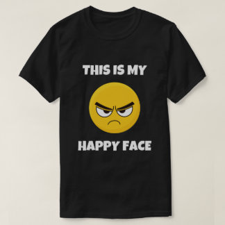 C'Est Mon Joyeux Visage Drôle T-Shirt Grumpy
