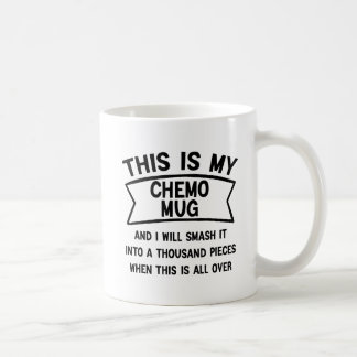 C'est mon mug de chimio et je vais le briser