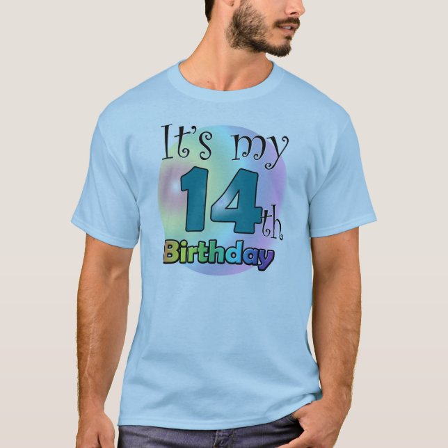 C'est mon T-shirt pour 14ème anniversaire (Devant)