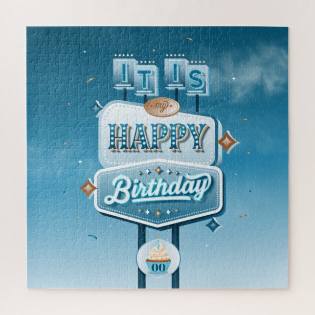 C'est My Happy Birthday Puzzle (20x20) (Vertical)