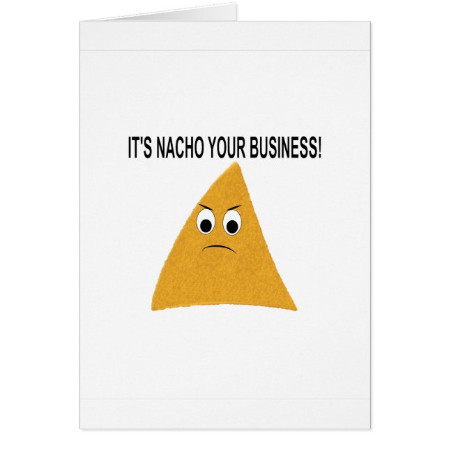 C'est Nacho Your Business (Devant)