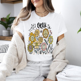 C'est Okay To Boho T-Shirt Floral