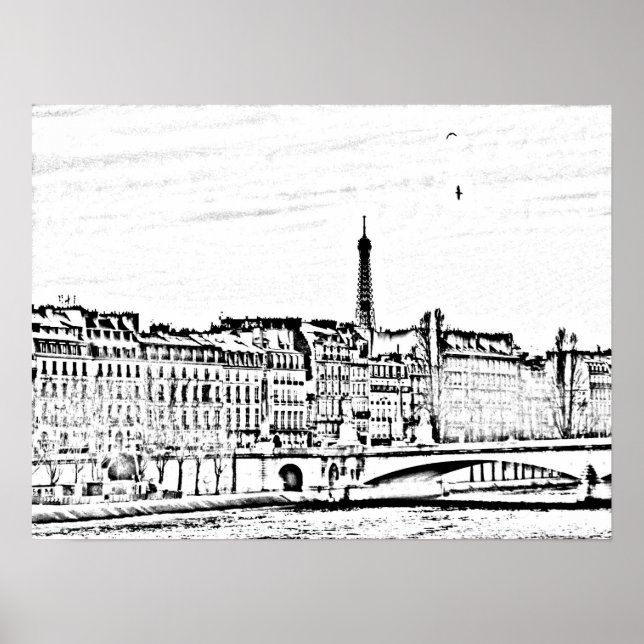 C'est Paris Poster (Vorne)