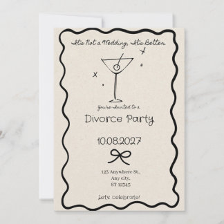 C'est Pas Un Mariage C'est Mieux Invitation Drôle