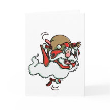 C'est Père Noël ! (pas d'arrière - plan) carte de 
