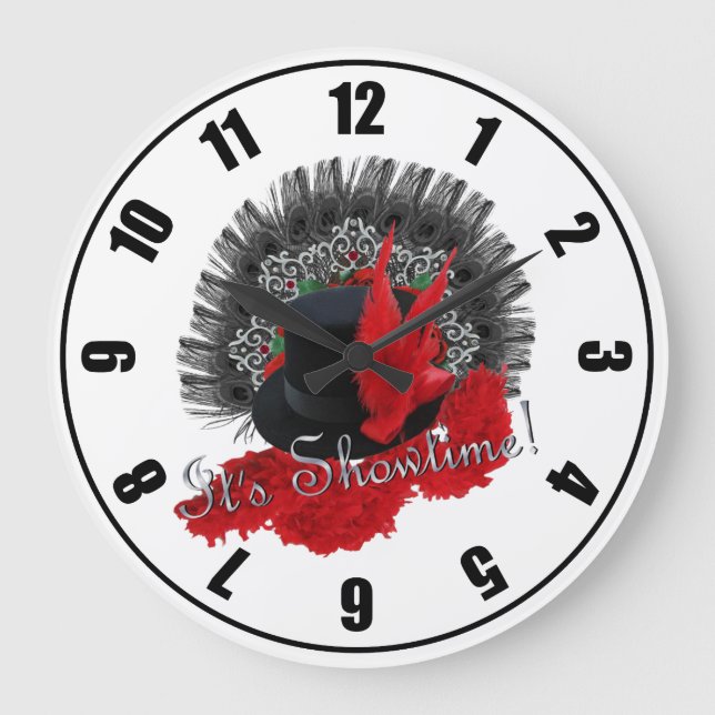 C'est Showtime ! Grande horloge (Recto)