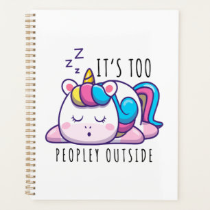 C'est trop de gens en dehors de Unicorn Introvert