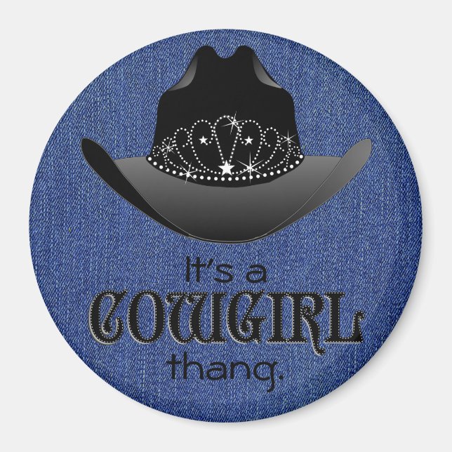 C'est un aimant ThAng cowgirl (Devant)