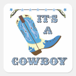 C'est un autocollant de cowboy
