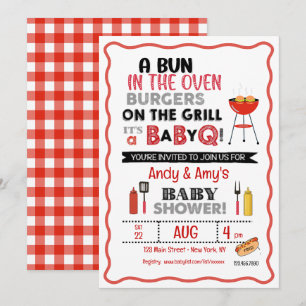 C'est un bébé Q pour une invitation