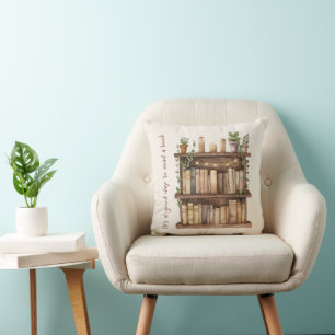 C'Est Un Bon Jour Pour Lire Un Coussin De Livre -