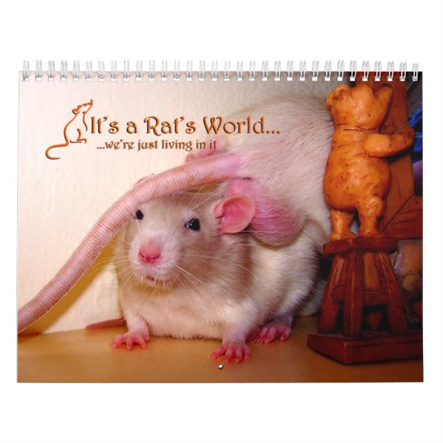 C'est un calendrier 2016 du monde de rat (Protection)
