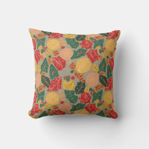 C'est un coussin avec une ambiance nordique.