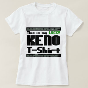 C'est un gagnant ! "C'est mon T-shirt chanceux de
