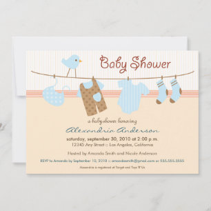 C'est un garçon ! Invitation Baby shower de la lig