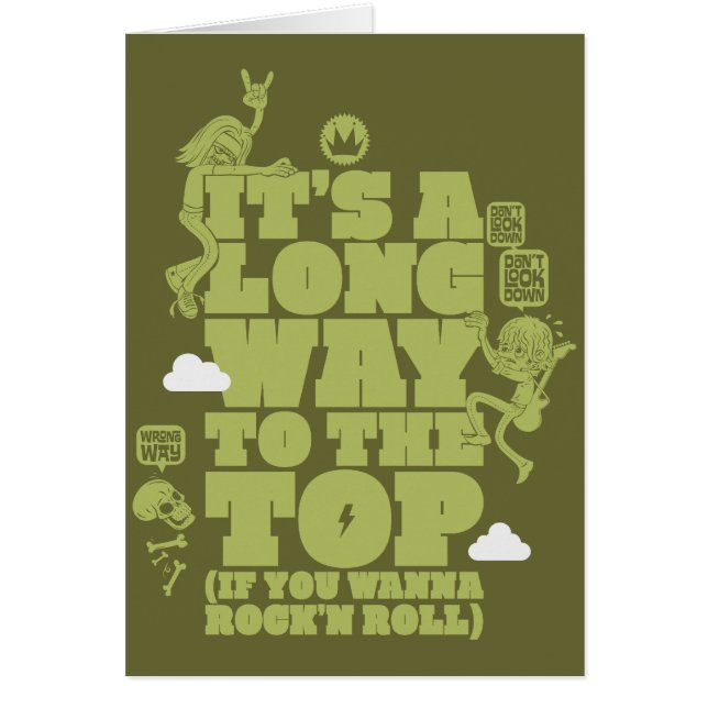 C'est un long chemin jusqu'au dessus (si vous (Devant)