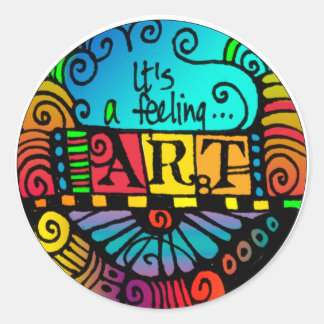 C'est un sentiment - Art Set de 20 autocollants
