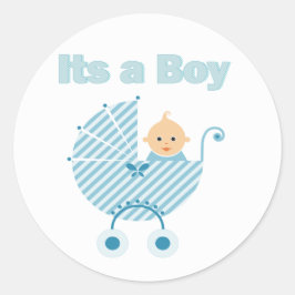 C'est un Sticker Baby shower garçon