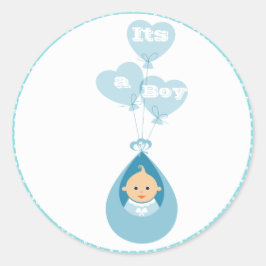 C'est un Sticker Baby shower garçon