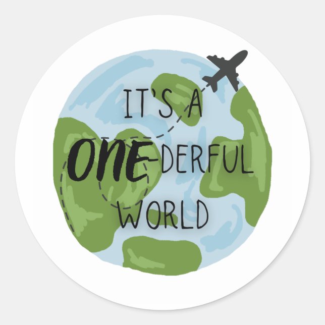 C'est un Sticker Mondial à un seul derful (Devant)