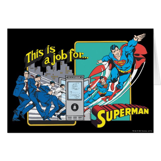 C'est un travail pour � Superman 2 (Devant horizontal)