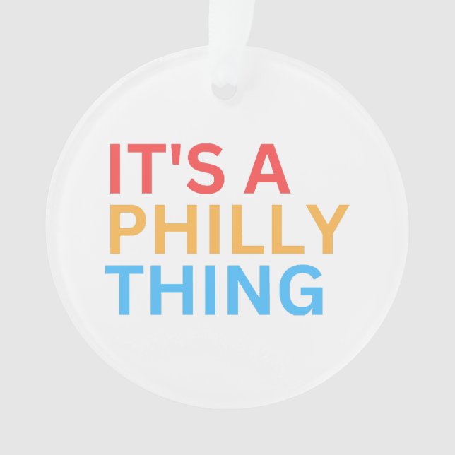 C'EST UN TRUC DE PHILLY (devant)