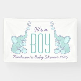 C'est une bannière de signalisation de baby shower