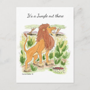 C'est une carte postale Jungle Out There