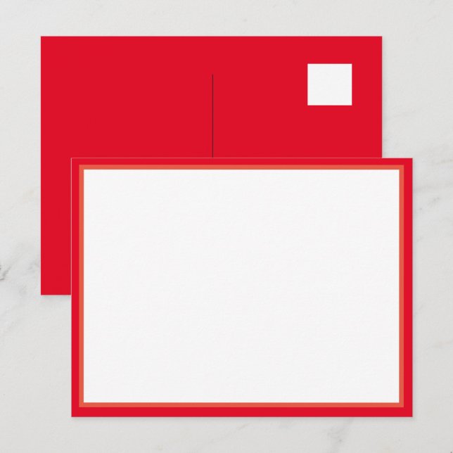 C'est une carte postale vide (Devant / Derrière)