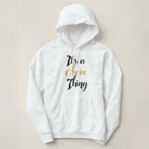 C'est une chose de choeur - sweat - shirt à