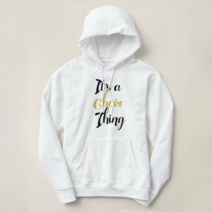 C'est une chose de choeur - sweat - shirt à