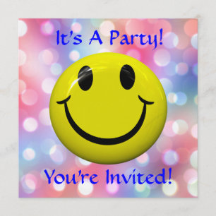 C'est une fête ! Invitation à un joyeux visage