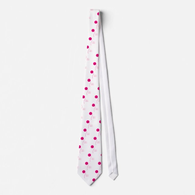 C'est une FILLE ! - cravate (Devant)