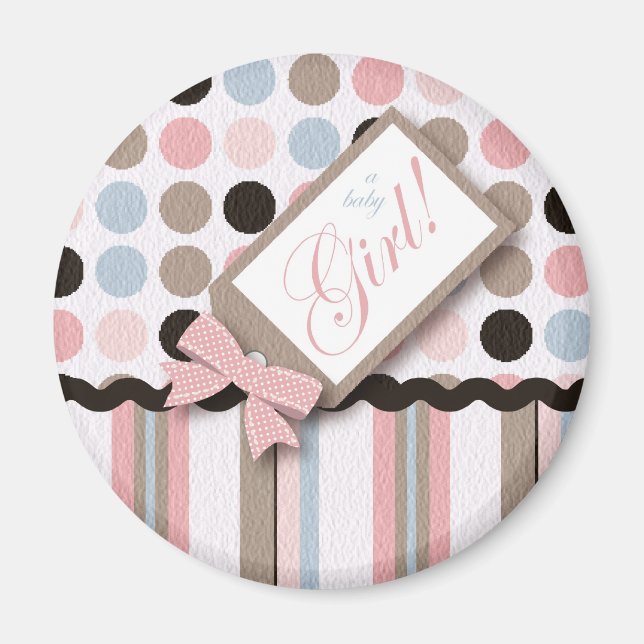 C'est une fille ! Magnet (Devant)