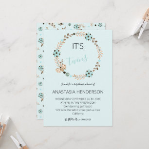 C'est une invitation à deux Baby showers.