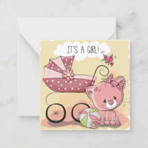 C'est une invitation fille/Baby shower