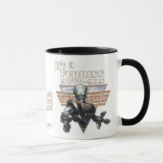 C'est une tasse de Moto-Man de Ferriss (Droite)