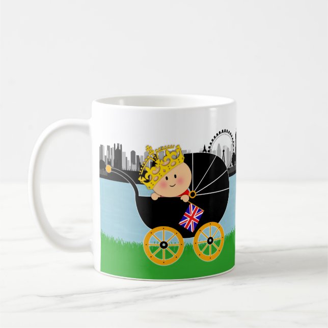 C'est une tasse royale de bébé (Gauche)