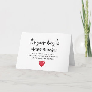 C'est votre jour pour faire une carte d'anniversai