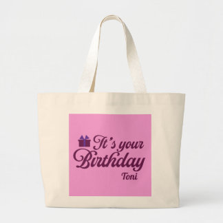C'est votre sac fourre-tout d'anniversaire