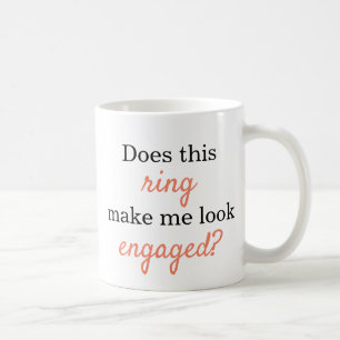 Cet anneau m'incite-t-il à sembler engagé ? Tasse