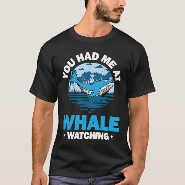 Cetacean Orca Whale Watching 4 T-Shirt (Vorderseite)