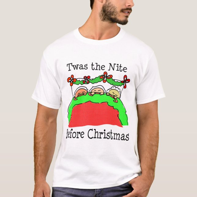 C'était le T-shirt Nite avant Noël (Devant)