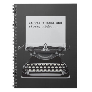 C'était un carnet foncé et orageux de nuit