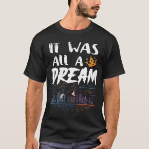 C'était un Tshirt de rêve Hommes Femmes Rap Musiqu