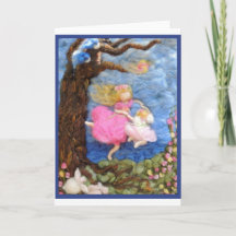 Cette carte de voeux créée à partir d'un tableau e