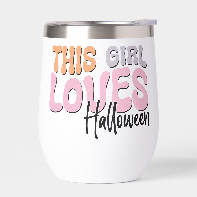 Cette fille adore Halloween (Gauche)