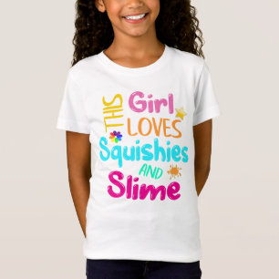 Cette Fille Aime Les Squishies Et Les T-Shirts Sli