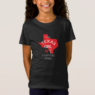 Cette fille - Texas Country Music Vibes T-Shirt
